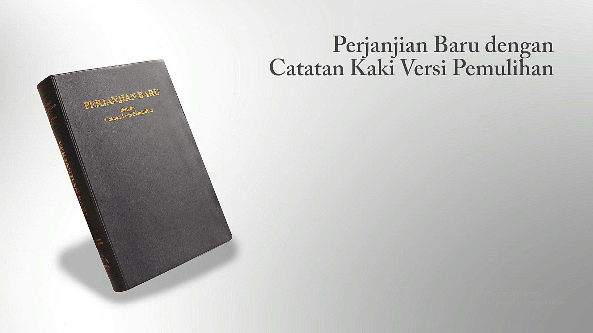 Alkitab Versi Pemulihan